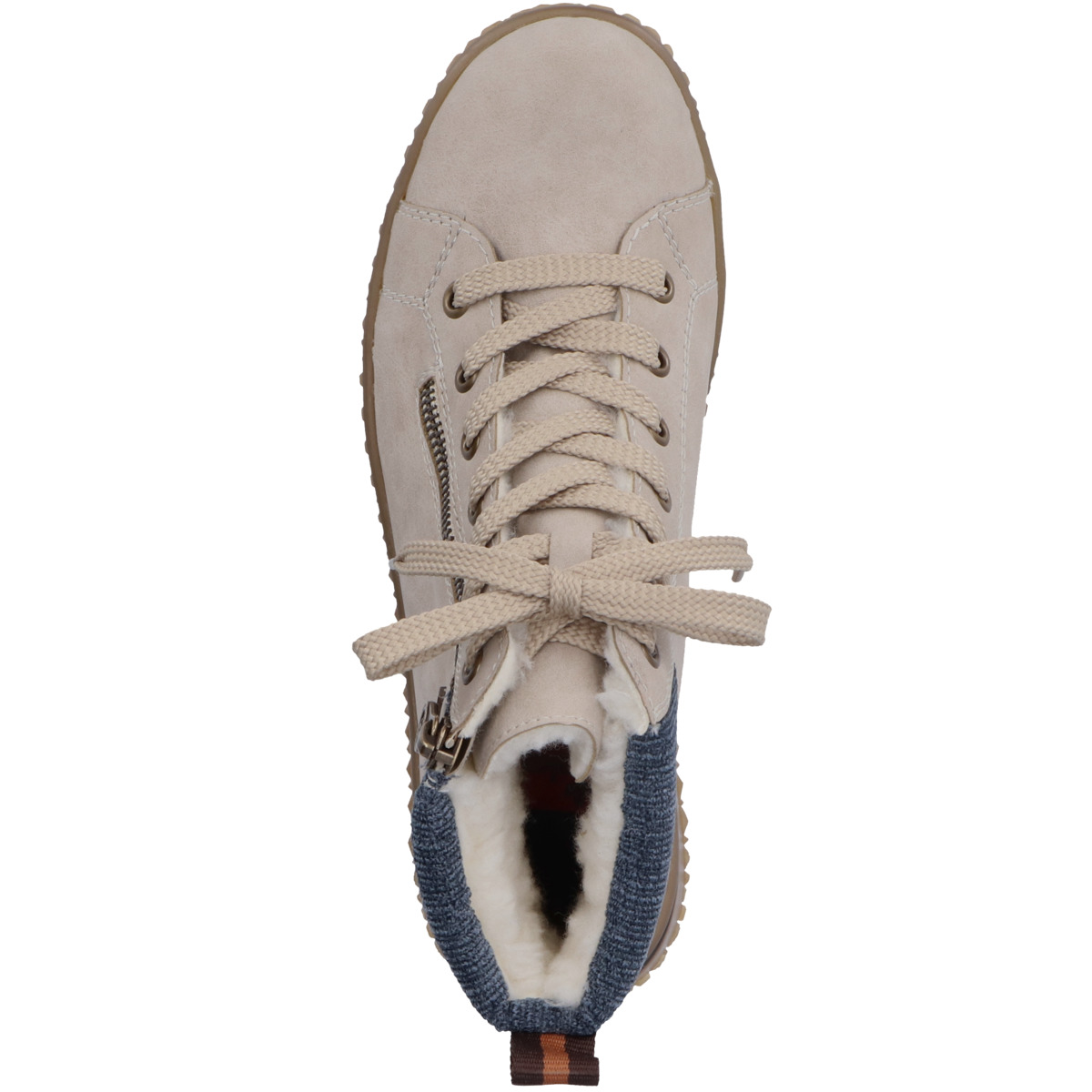 Rieker Z4209 Schnürboots creme