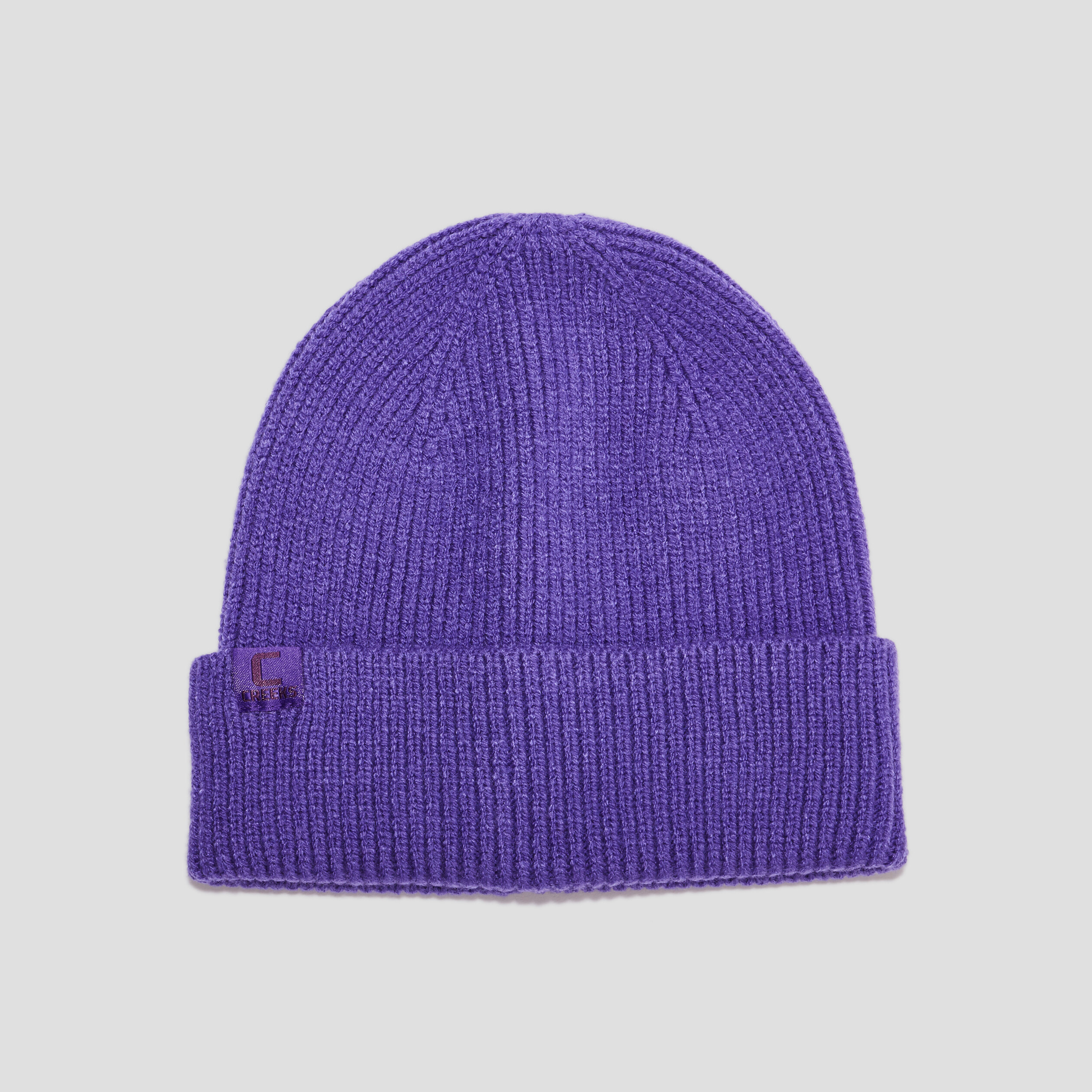 Bonnet tricoté Creeks violet femme | La Halle
