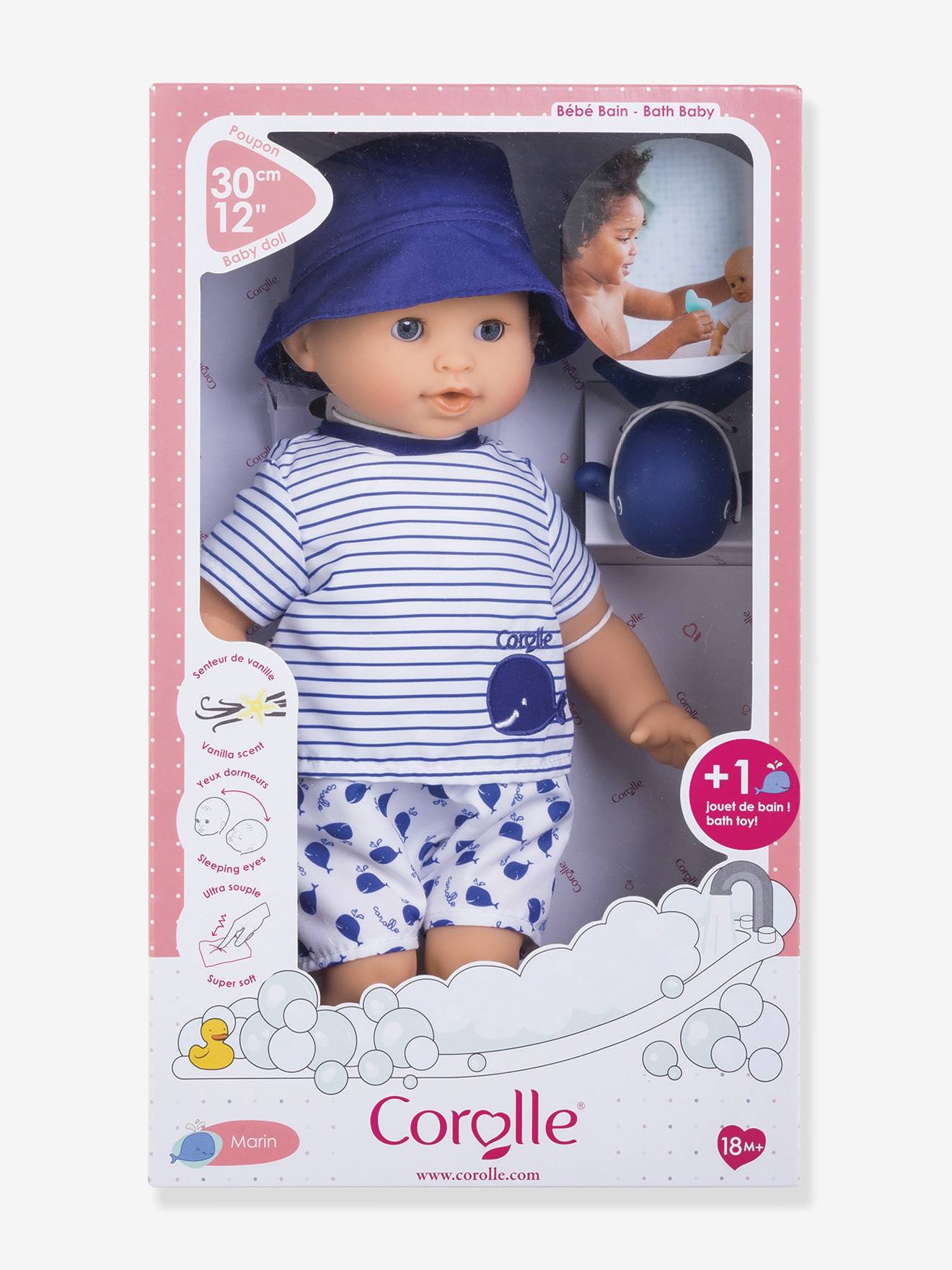 Corolle Baby Badepuppe MARIN COROLLE - mehrfarbig