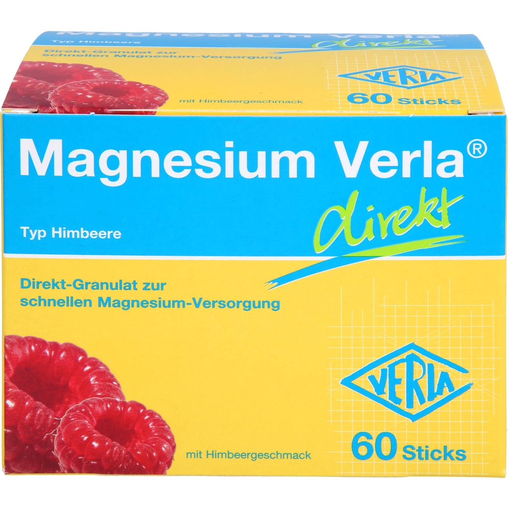 MAGNESIUM VERLA direkt Granulat Himbeere