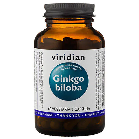 Viridian ekstrakt Ginko Bilobe, kapsule