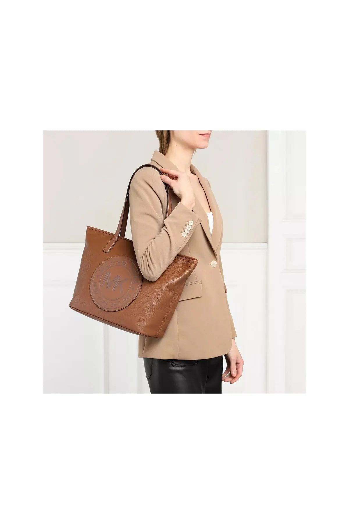 Michael Kors  Handtasche - Braun - Strukturiert
