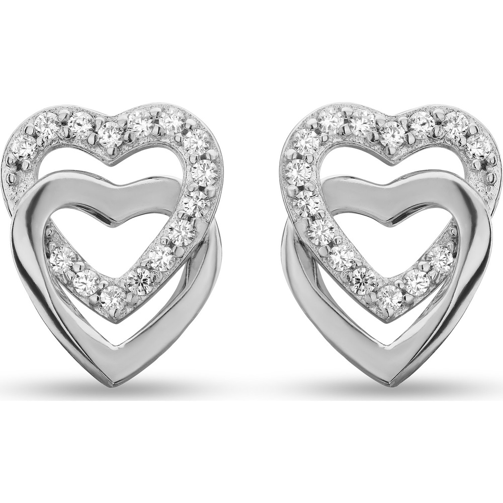 Jette Boucles d'oreilles à fermoir à poussette 925 Argent Boucles d'oreilles