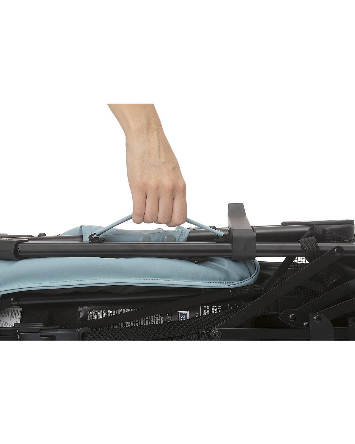 Buggy Sportwagen Lite Way4 hydra, mit faltbarem Frontbügel 22Kg Traglast, mit neuem großen Verdeck und Textilen Design, inkl. Regenschutz, Einhängekorb