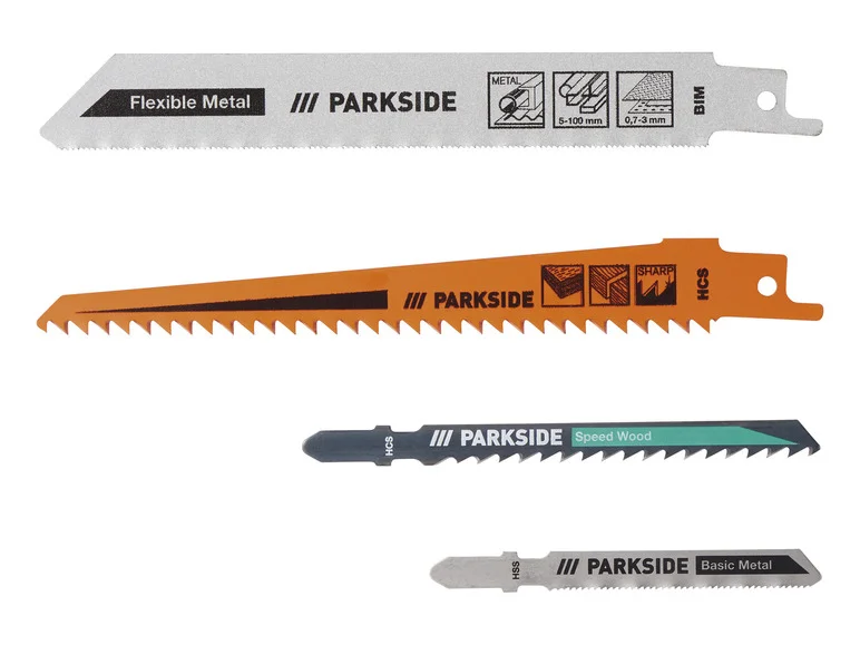 Serra tico-tico e serra sabre sem fio PARKSIDE® 2 em 1 PSSSA 20 Li B2, 20 V