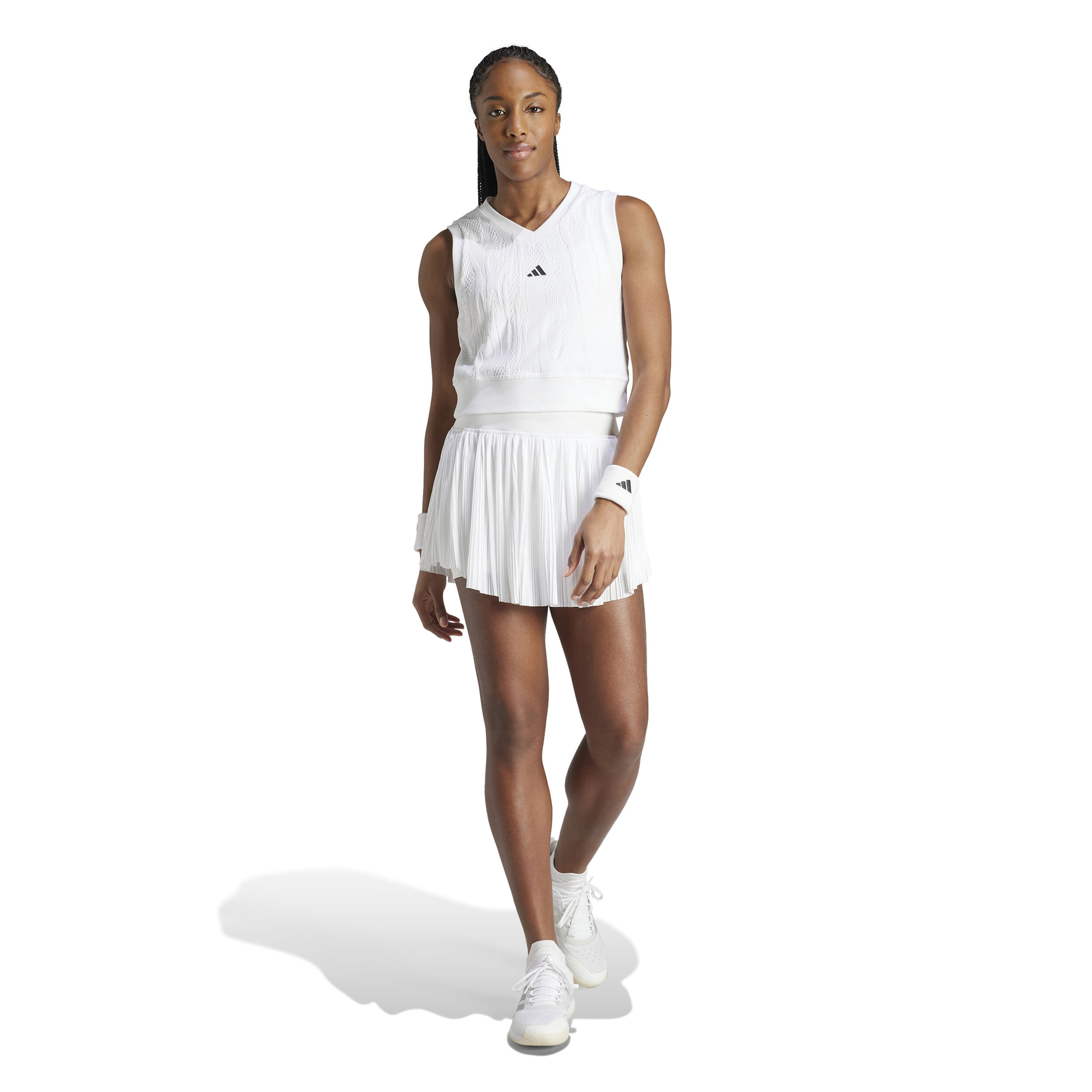 Crop Pro Tank-Top Damen - Weiß