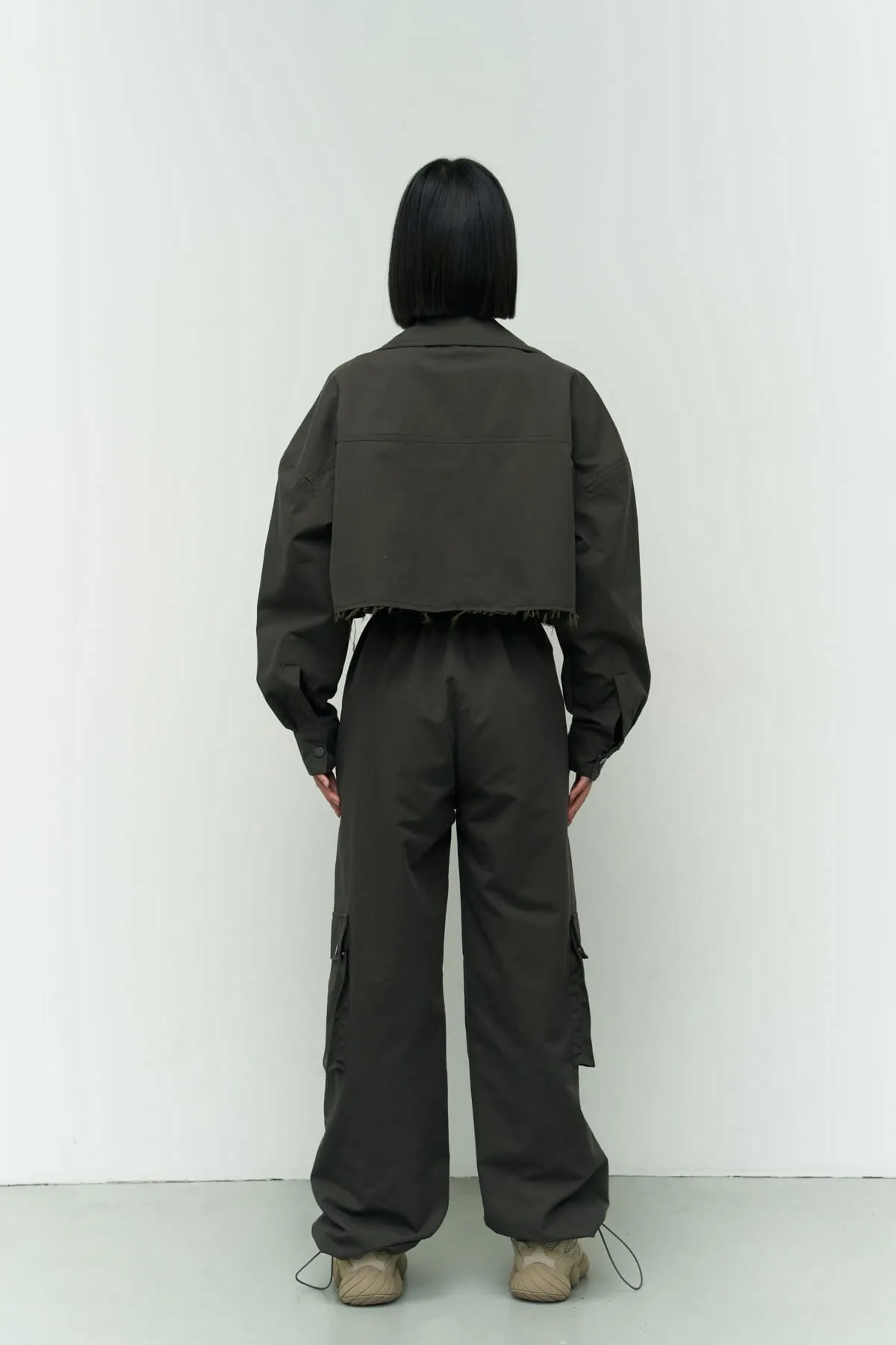 MAİ COLLECTİON  Zweiteiler - Grau - Oversized