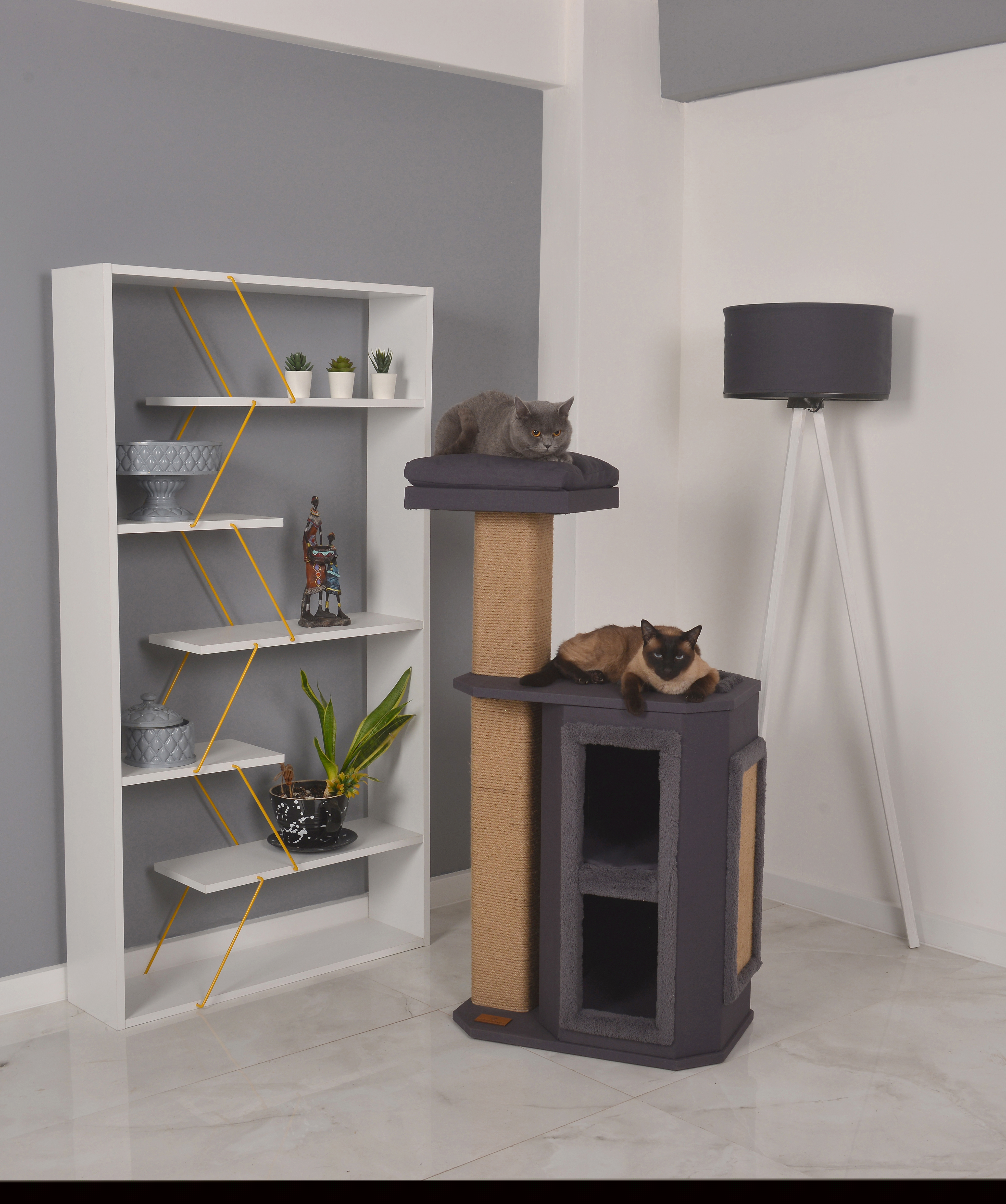 Petliving Kratzbäume Petliving Kratzbaum Noah anthrazit