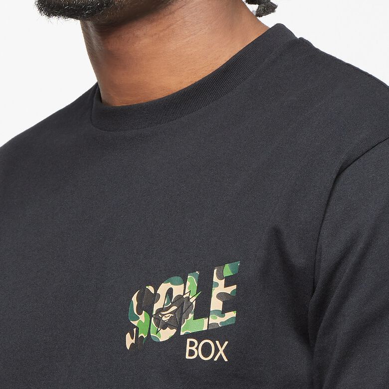 solebox x A Bathing Ape (BAPE) Tee black