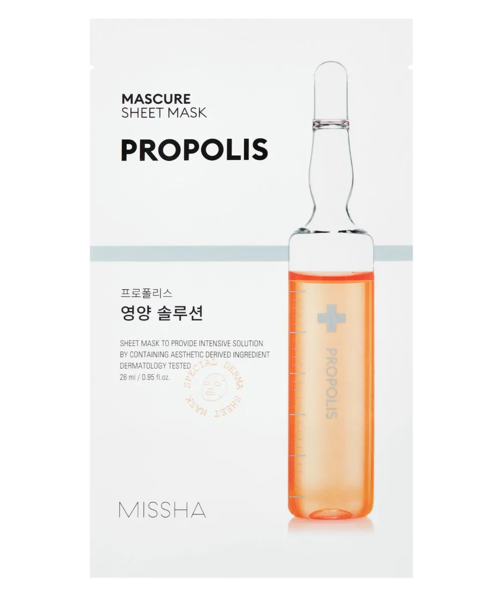 Missha Mascure Nutrition Solution Sheet Mask met propolis