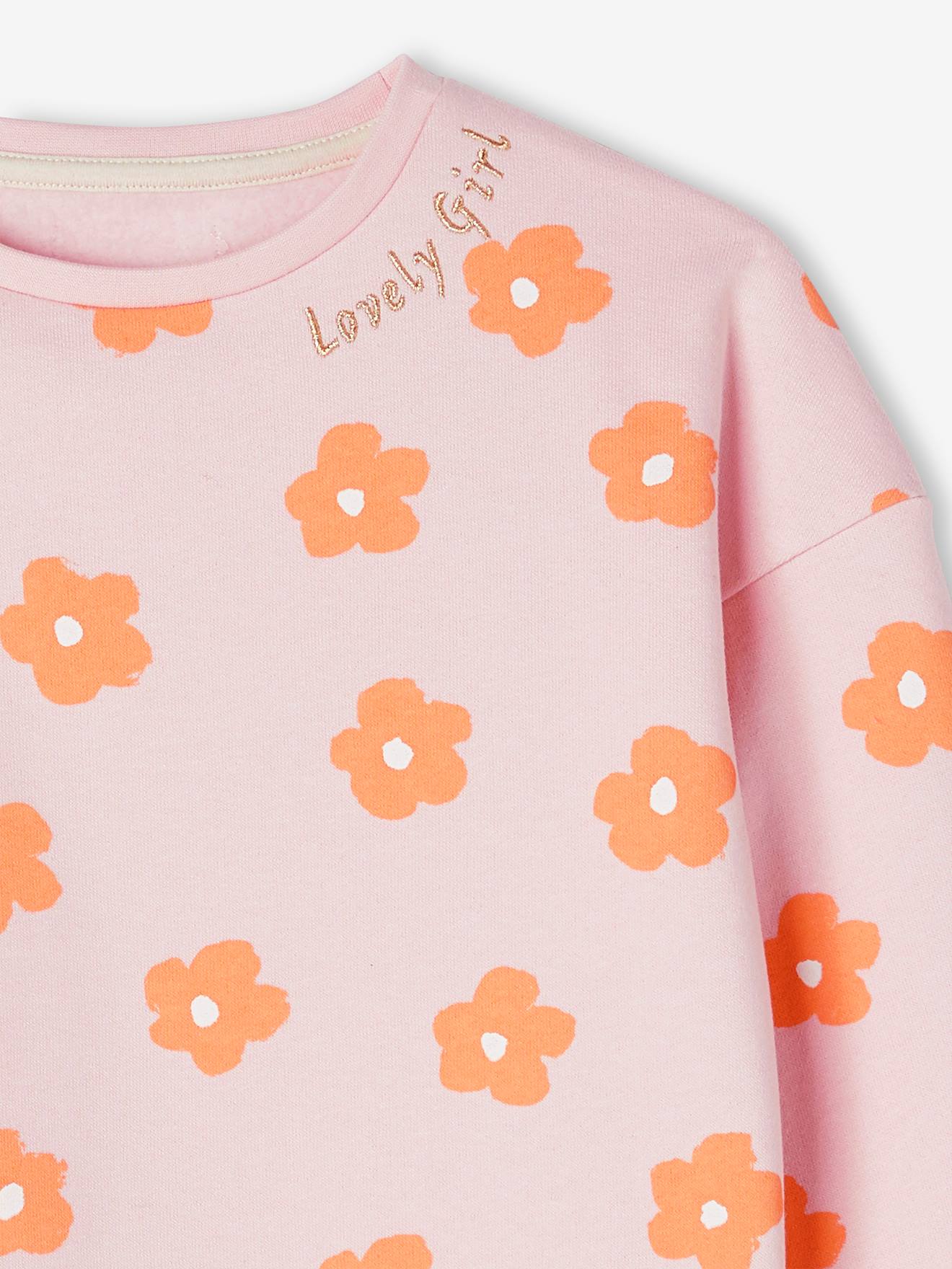 Vertbaudet Mädchen Sweatshirt  Oeko-Tex - rot herzen