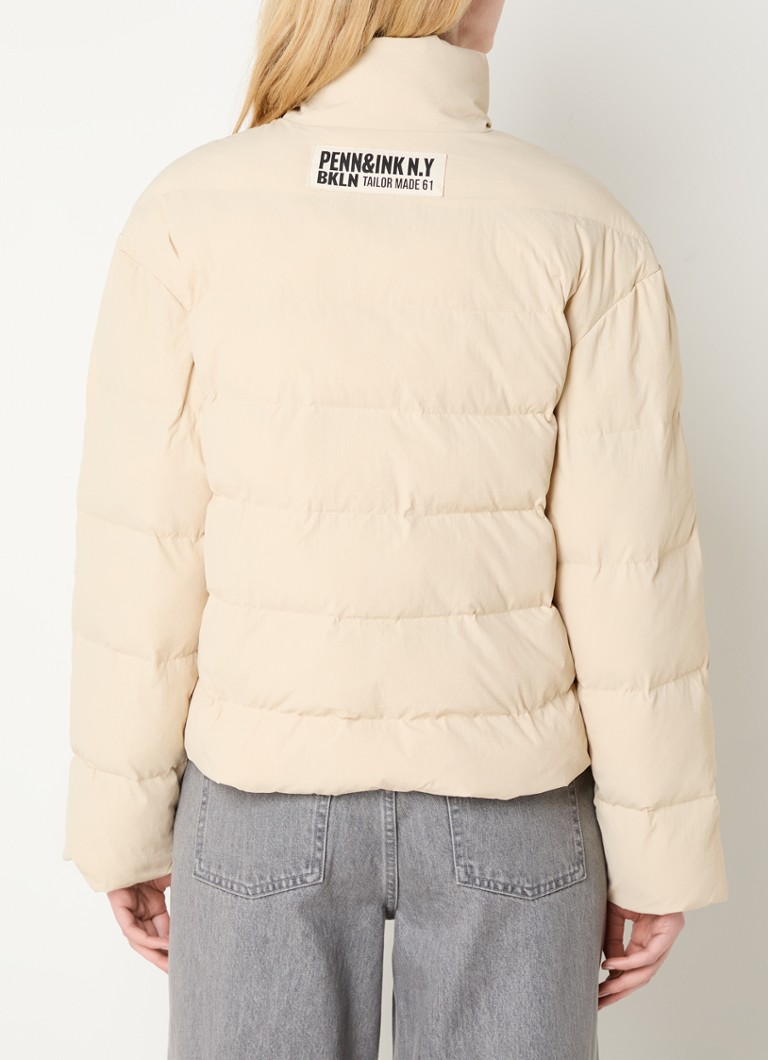 Penn & Ink Puffer jack with zippered pockets