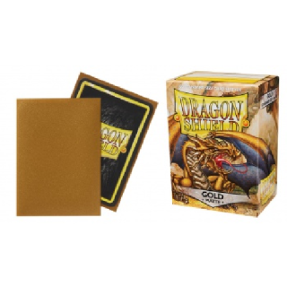 Schutzhüllen Dragon Shield Matte: Gold (100 Stück)