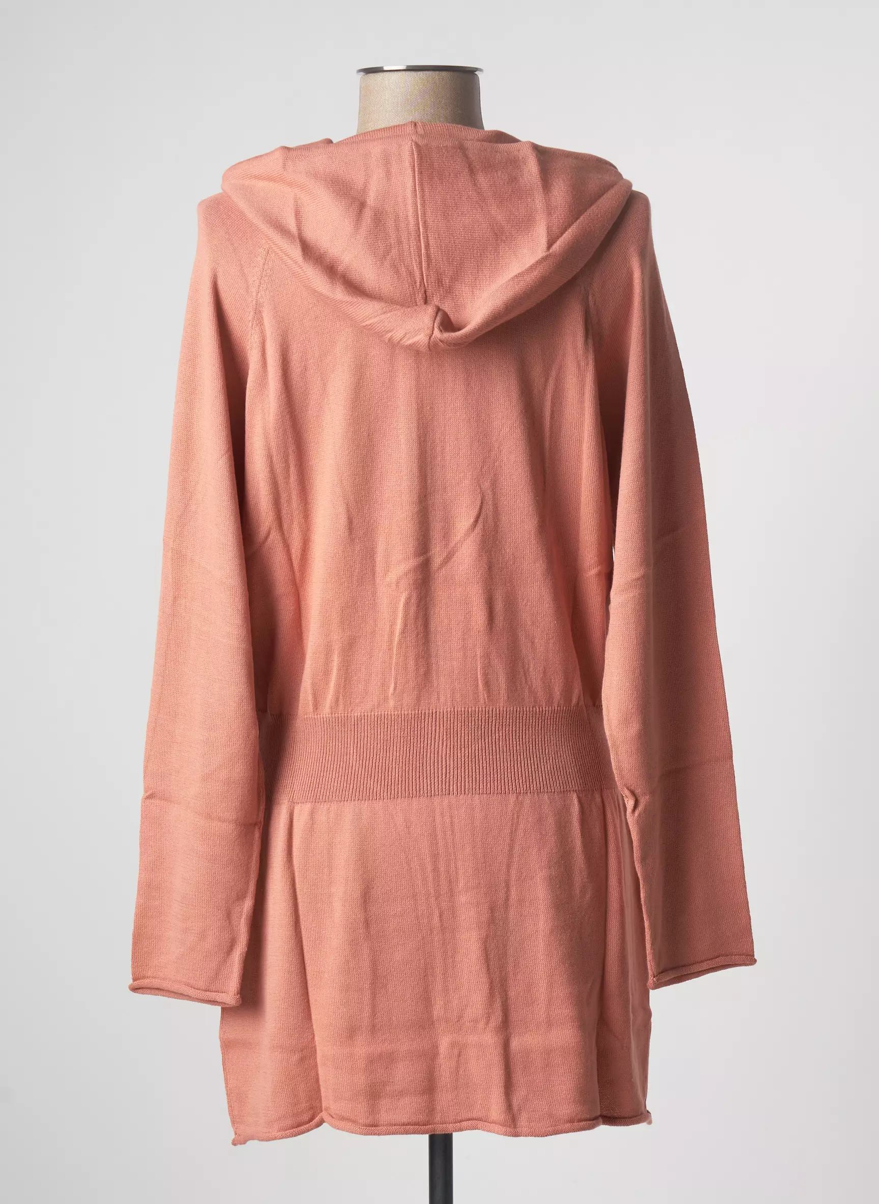Stefan Green Cardigans Femme couleur rose