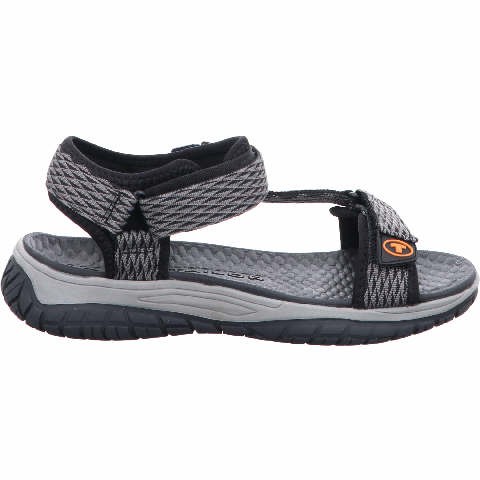 SUPREMO Komfort Sandalen schwarz