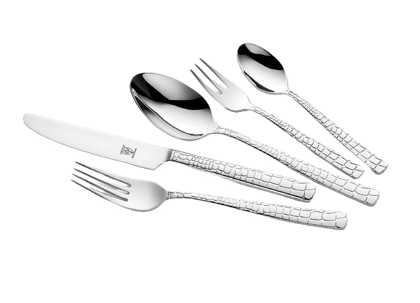 Justinus 30 tlg. Besteck-Set Croco im Geschenkkarton
