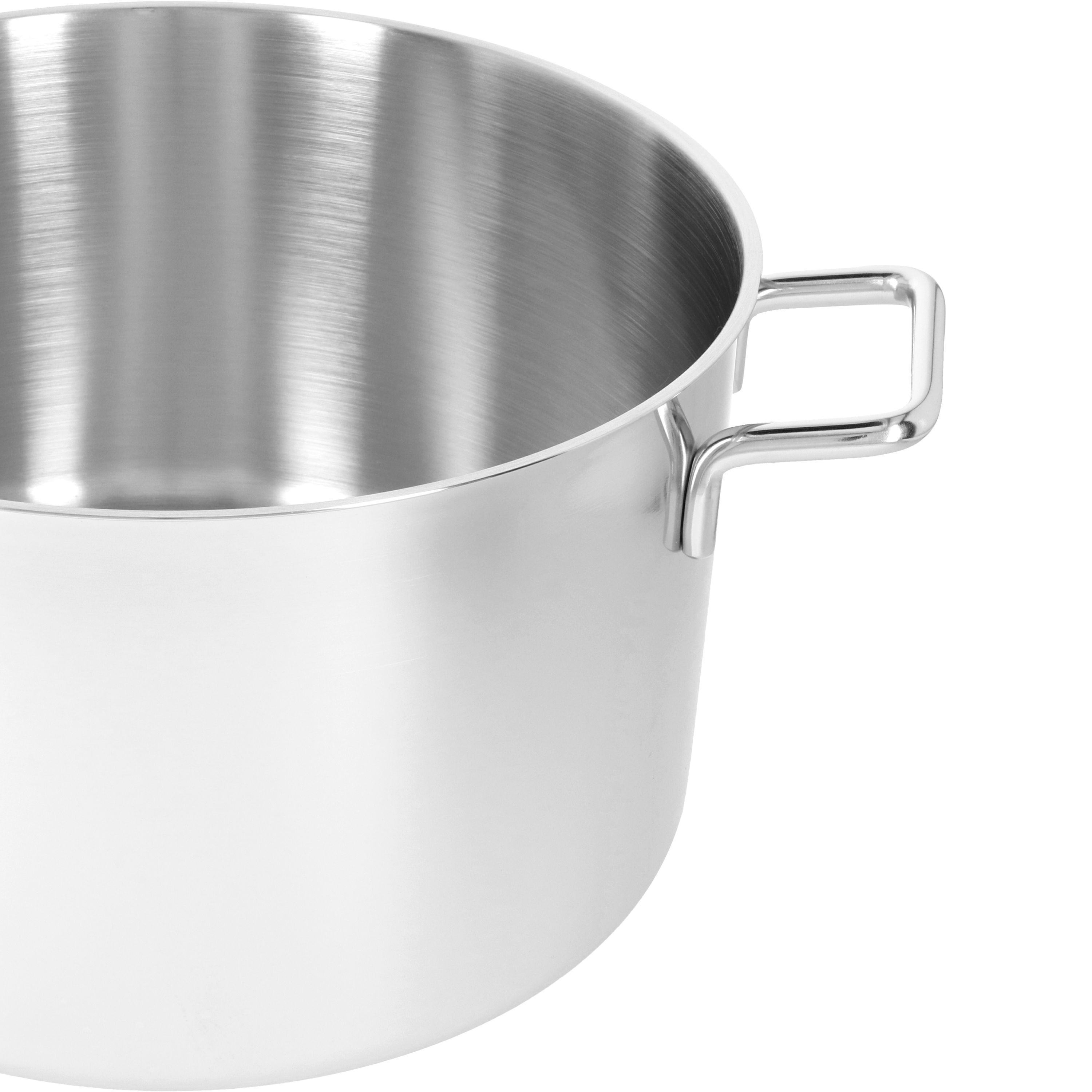 Bratentopf ohne Deckel 36 cm, 18/10 Edelstahl