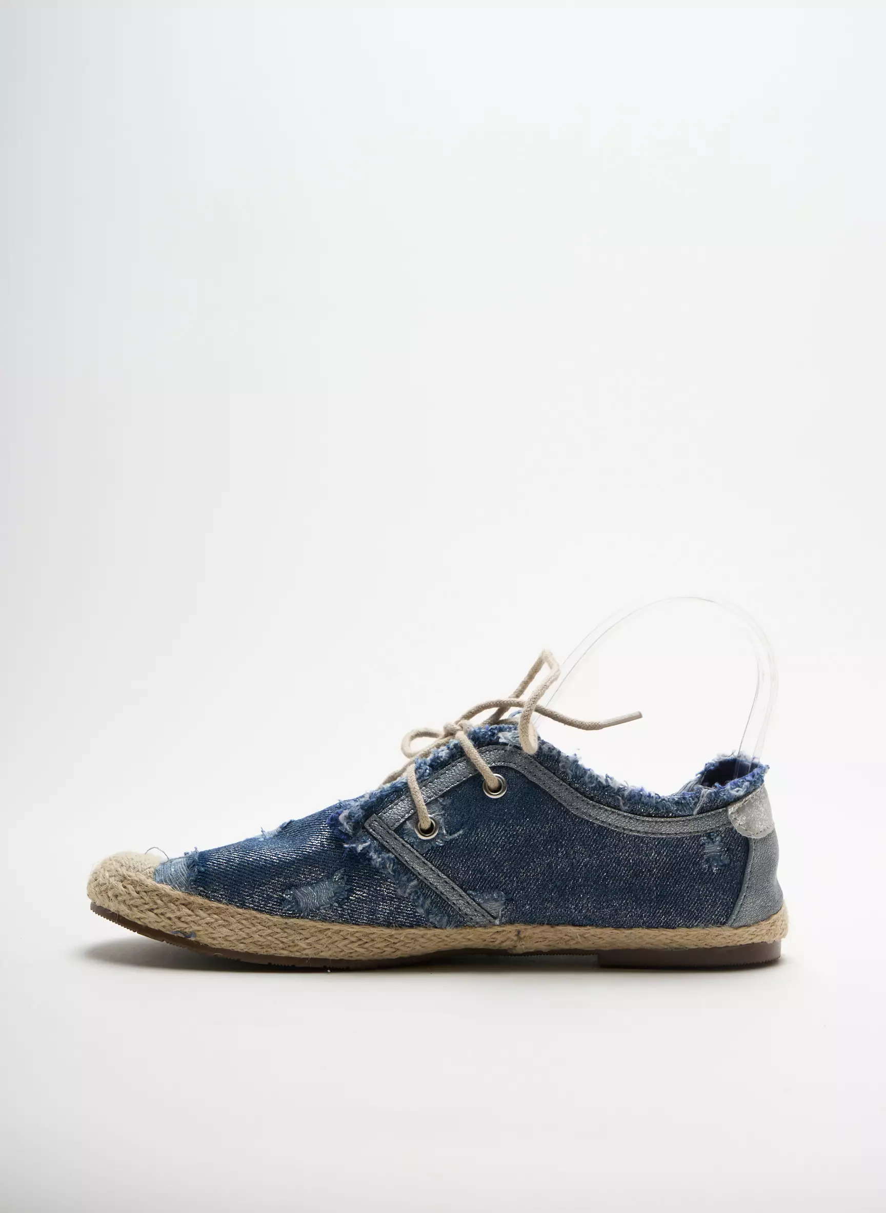 Mustang Espadrilles Femme couleur bleu