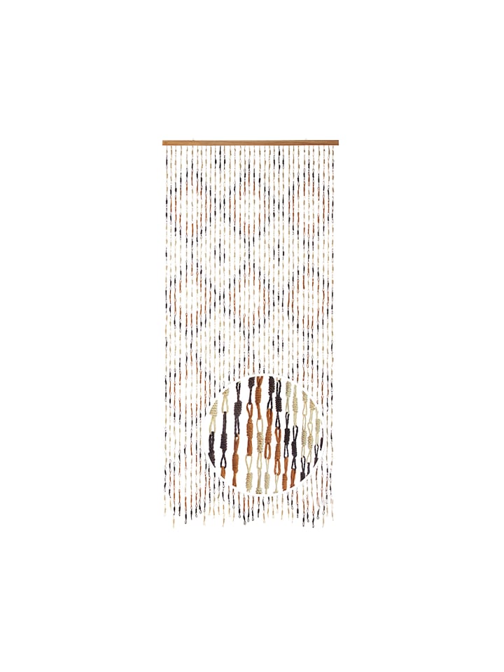 kobolo Vorhang TIE in Braun günstig kaufen onesize
