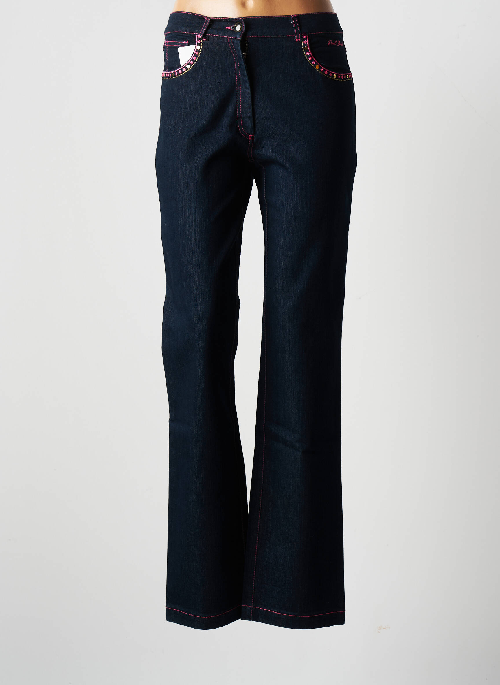 Paul Brial Jeans Coupe Droite Femme couleur bleu