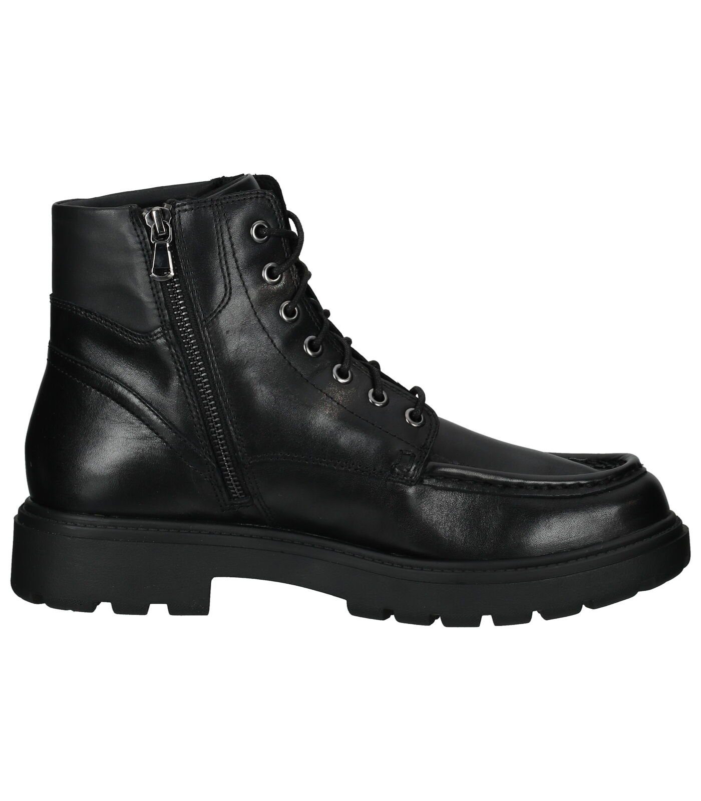 Geox Stiefelette Leder Schnürstiefelette