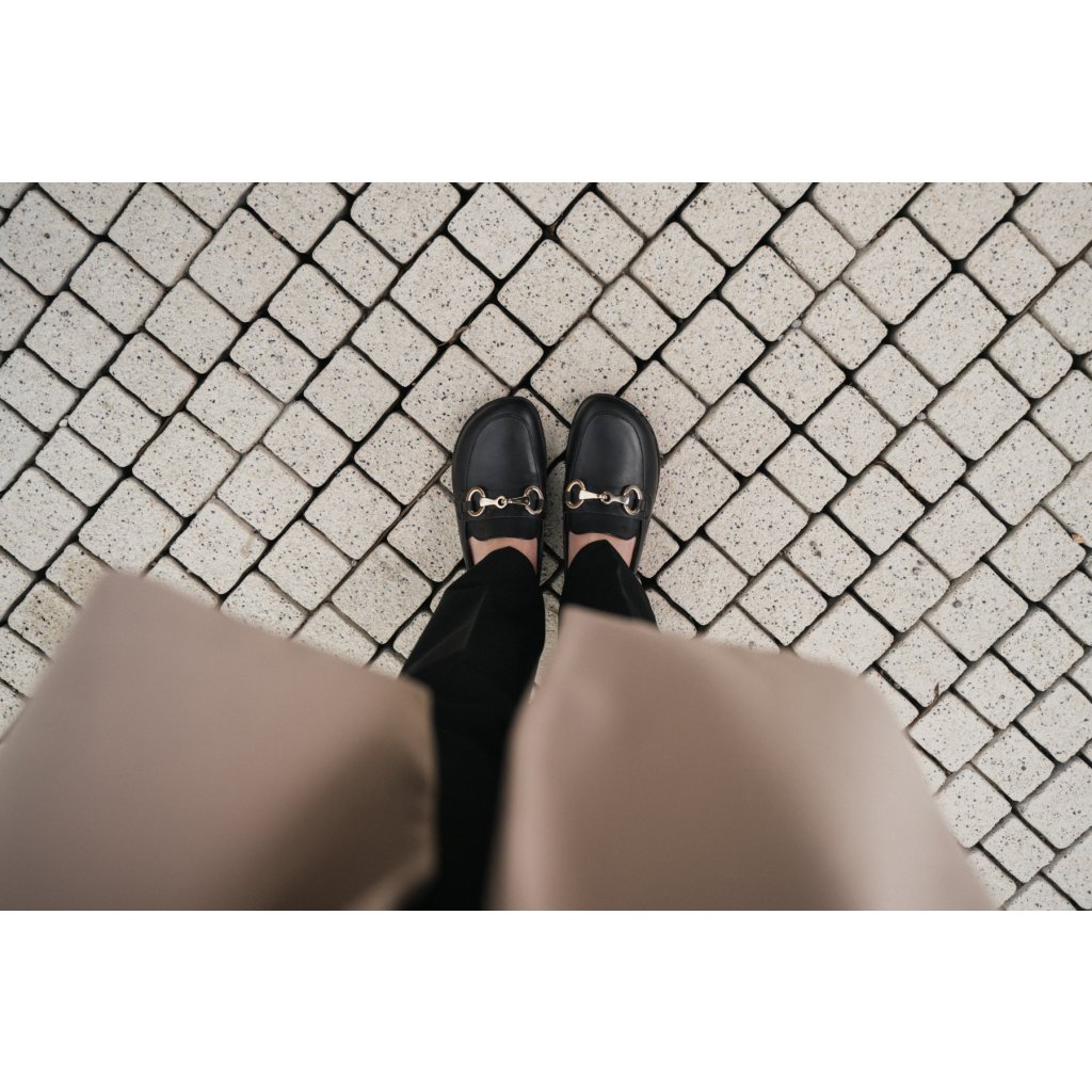 Be Lenka Viva Black Mokassins Barfußschuhe