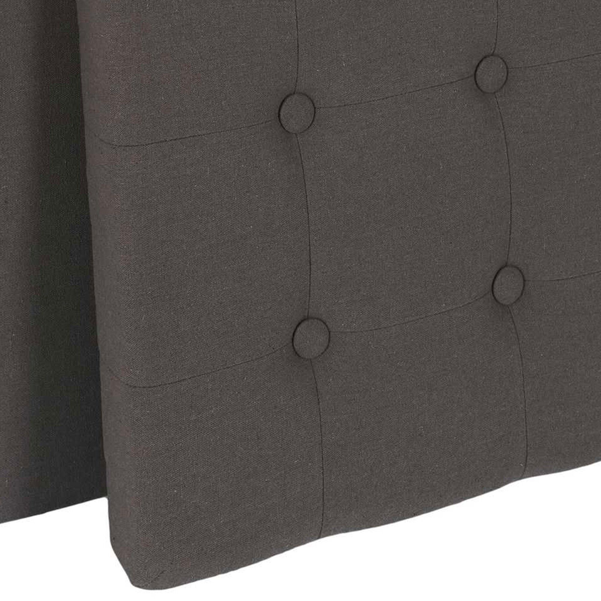 Coffre-pouf pliable – 2 coloris