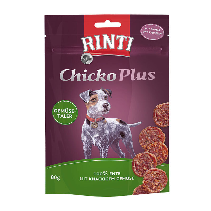 RINTI Snacks RINTI Chicko Plus 12x80g Gemüsetaler mit Ente