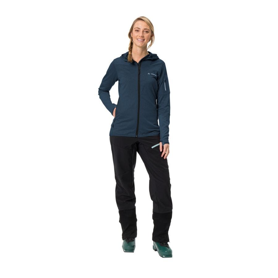 Monviso Fleece Kapuzenjacke Damen