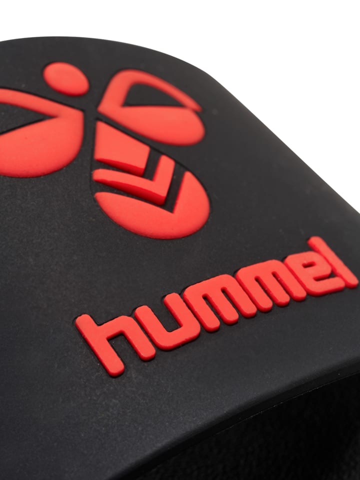 Hummel Hummel Badelatschen Hml Erwachsene in BLACK/CHINESE RED günstig kaufen 50