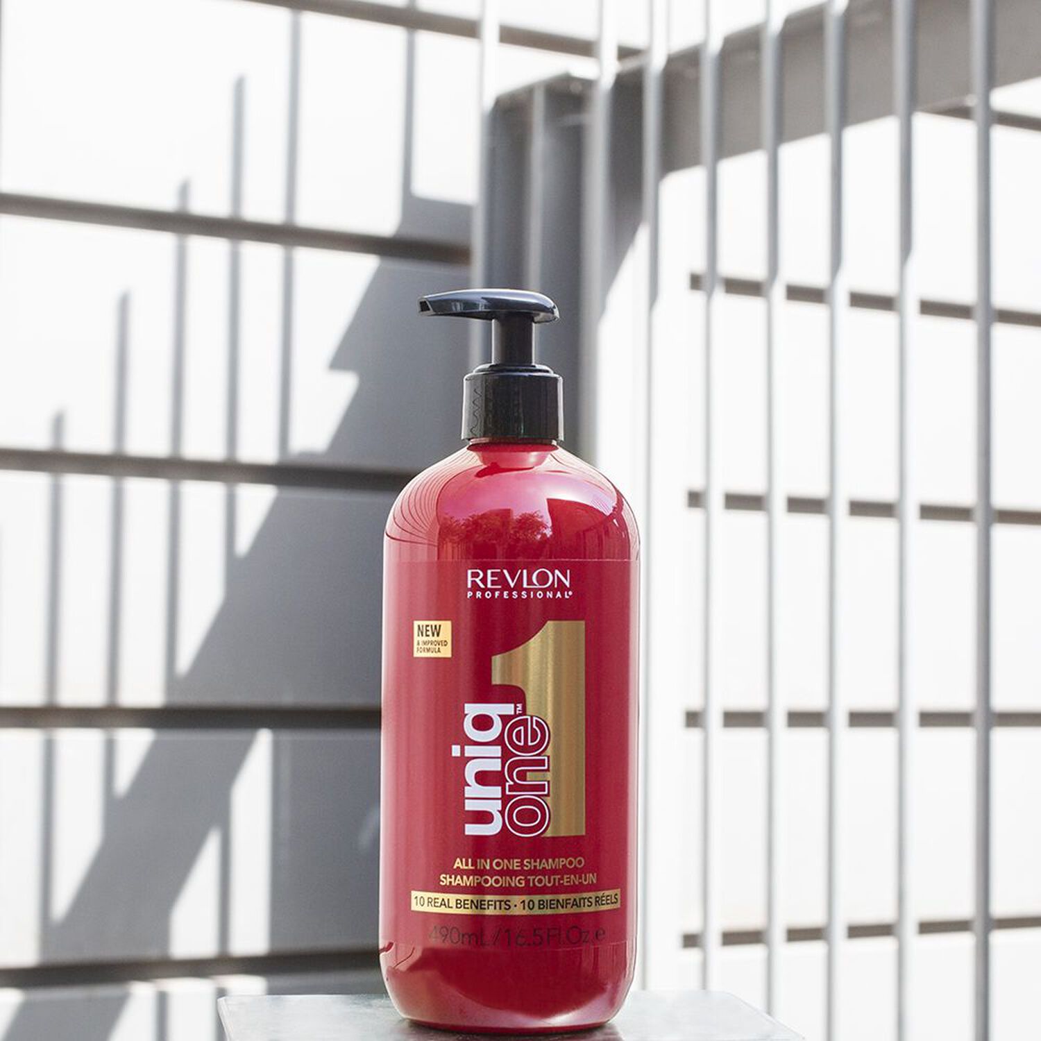 revlon professional Shampooing et Après-Shampoing 10 Bienfaits Rouge Classique UNIQONE™ - Tout Type de Cheveux