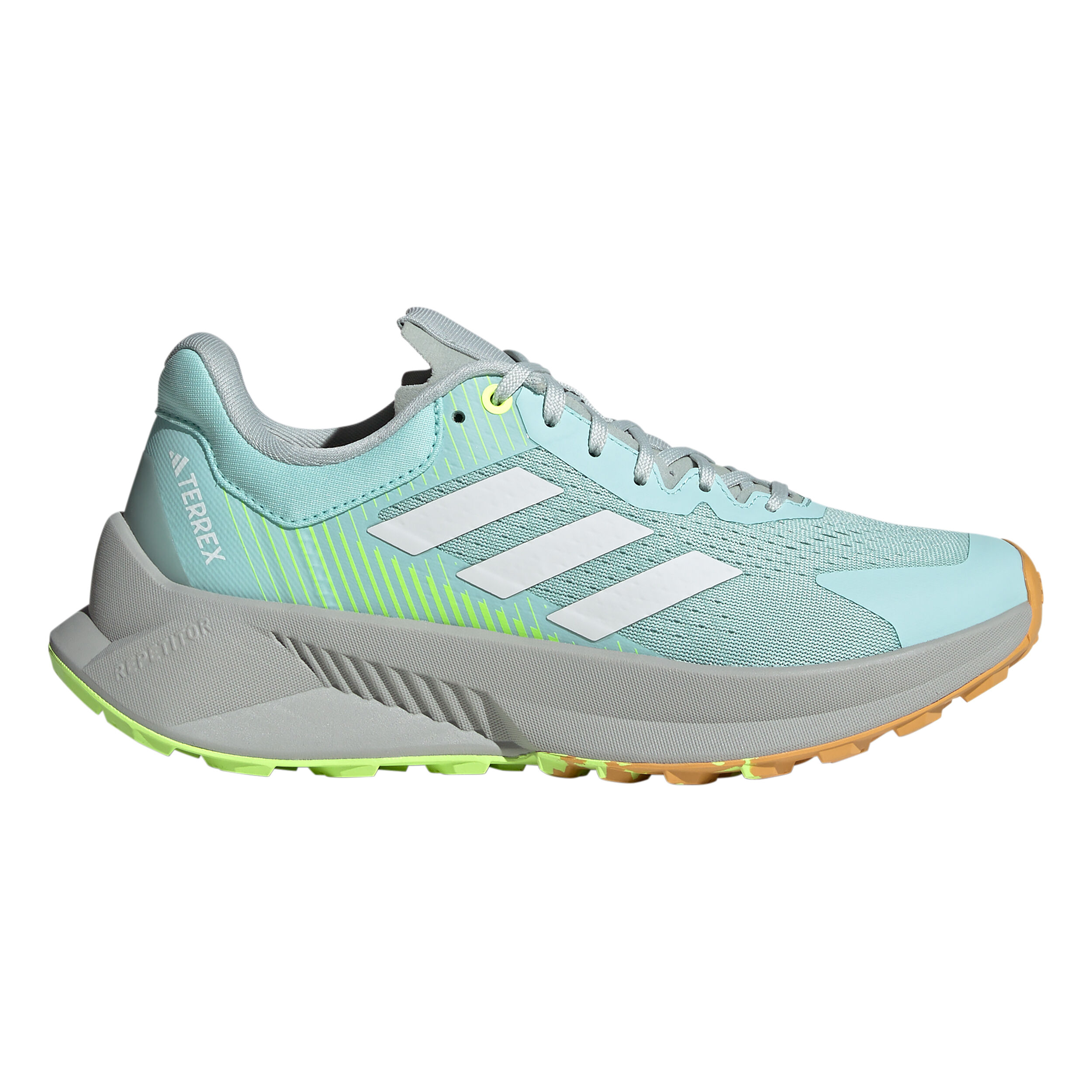 Terrex Soulstride Flow Trailschuh Damen - Grau, Weiß
