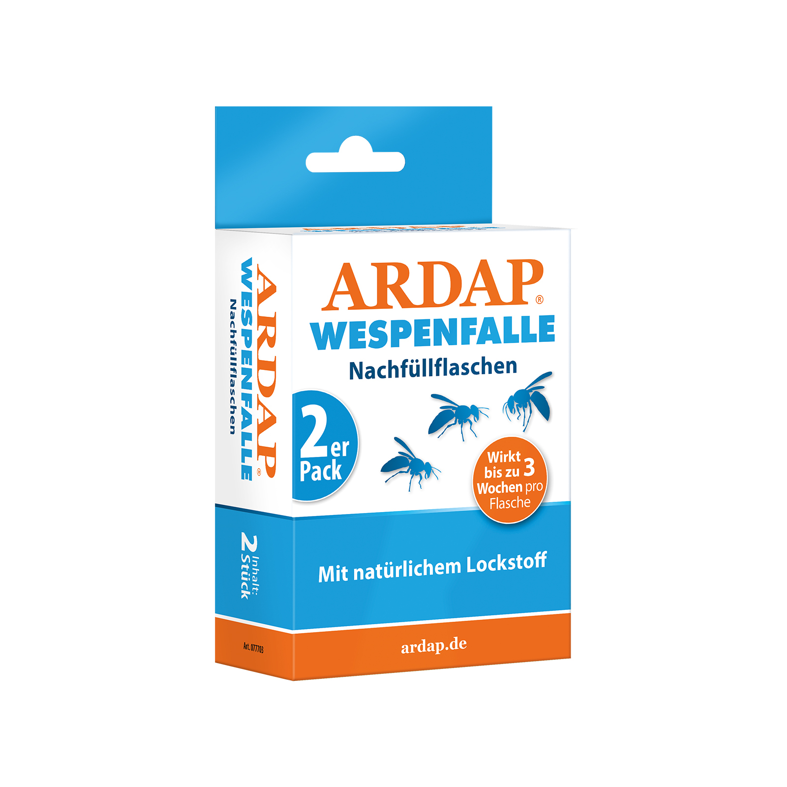 Ardap Zubehör Ardap Wespenfalle Nachfüller 2er Pack