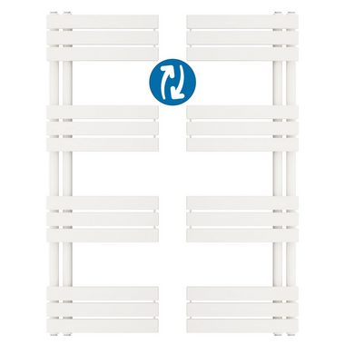 Aquabad® Badheizkörper FORNAX Handtuch Heizkörper Mittelanschluss 50mm, 40x115cm, 461W