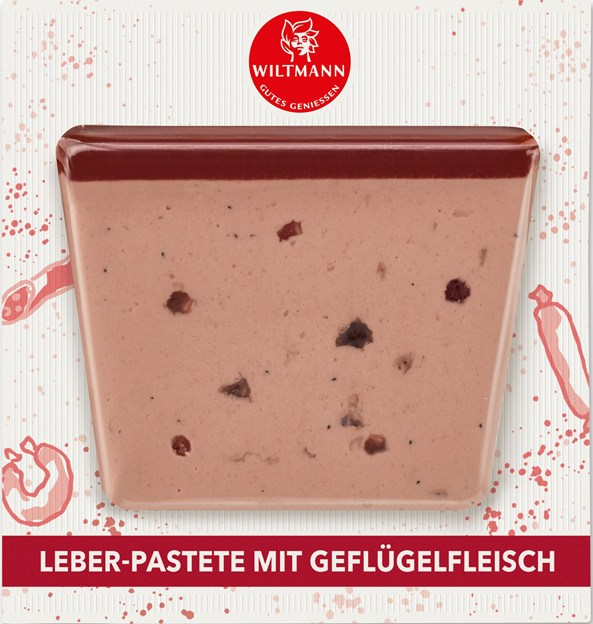 Wiltmann Leberpastete mit Geflügel und Preiselbeeren