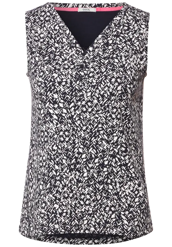 CECIL Minimalprint Top
