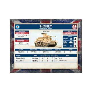 Desert Rats Honey Armoured Troop
