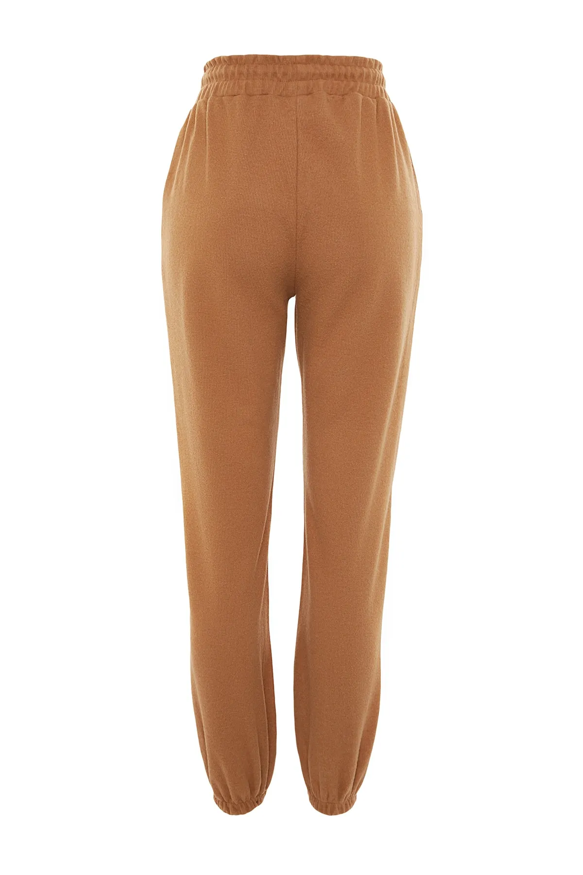Trendyol Collection  Camel Thessaloniki Bequeme Sport-Jogginghose mit Formtasche TWOAW21EA0168