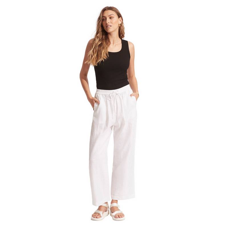 Seafolly Summer Crush Leinenhose Damen