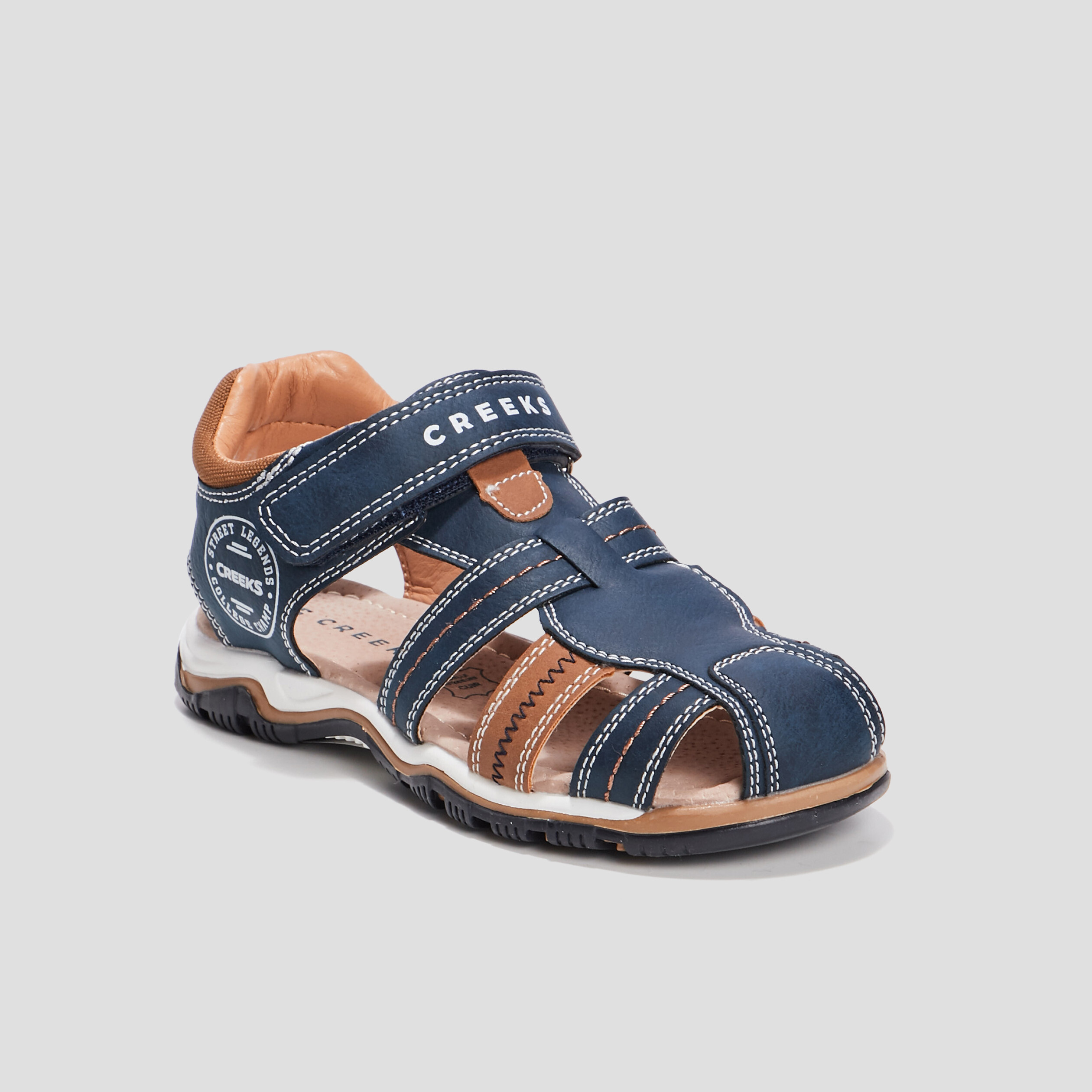 Sandales Creeks bleu garçon | La Halle