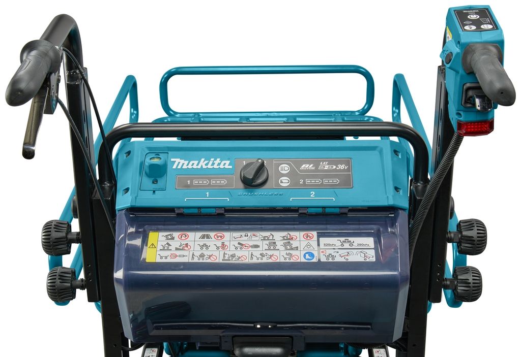 Makita DCU604Z 2 x 18 V akumulatora ķerra ar statīvu, bez akumulatoriem un lādētāja