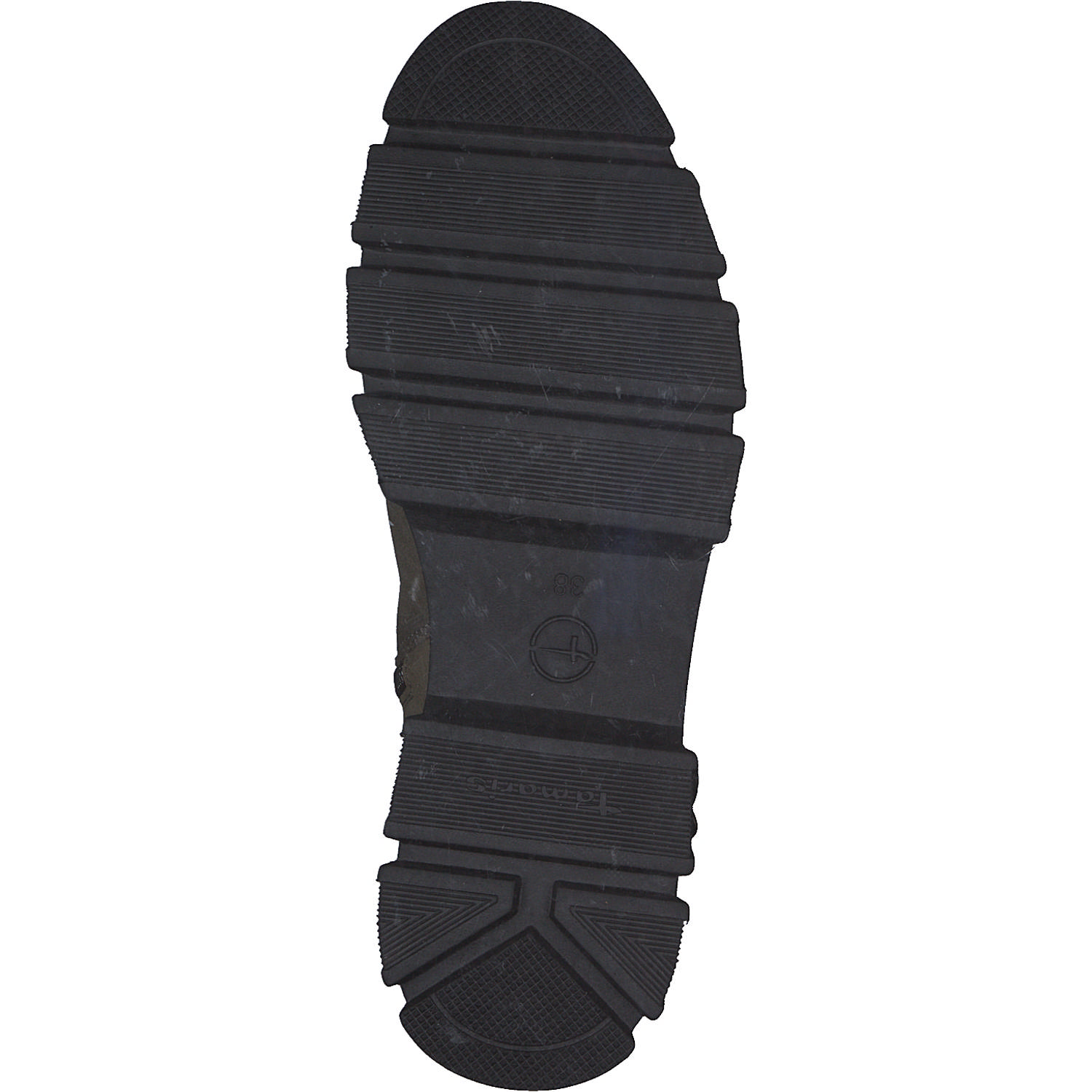 Tamaris 25213, Schnürstiefeletten, Damen, Olive/Black