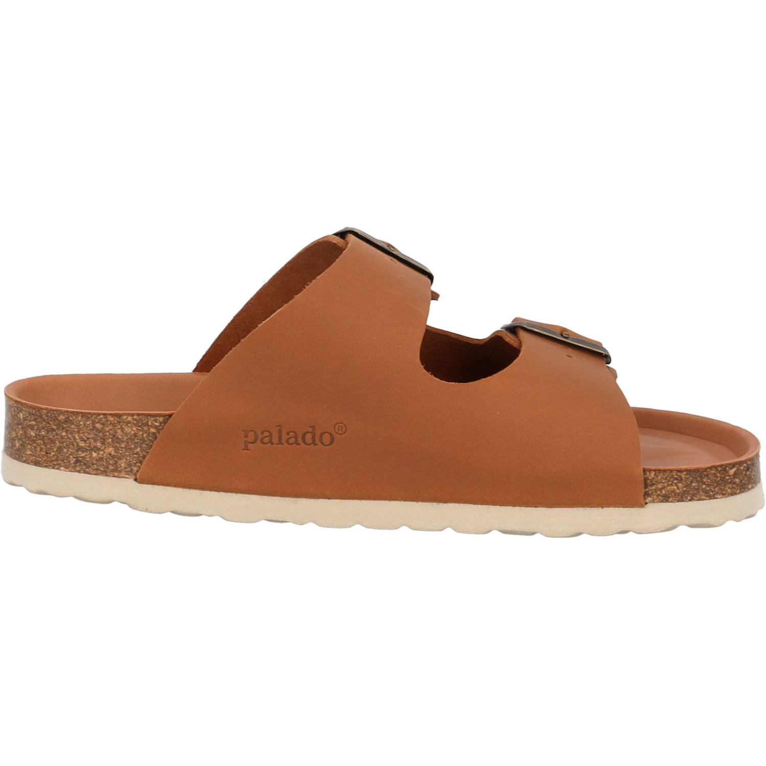 Palado Korfu Premium Leather, Pantoletten, Damen, Braun
