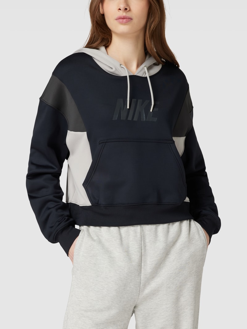 Hoodie mit Känguru-Tasche Modell 'ALL TIME' in schwarz