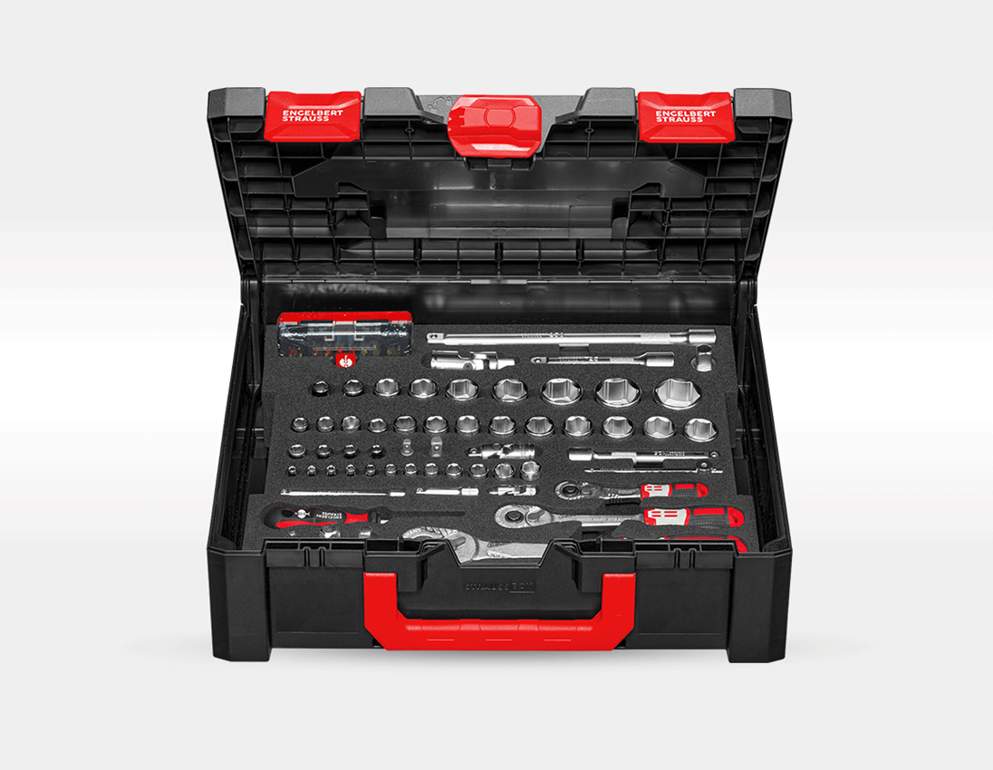 STRAUSSbox Werkzeug-Set 215 midi Allround Profi II