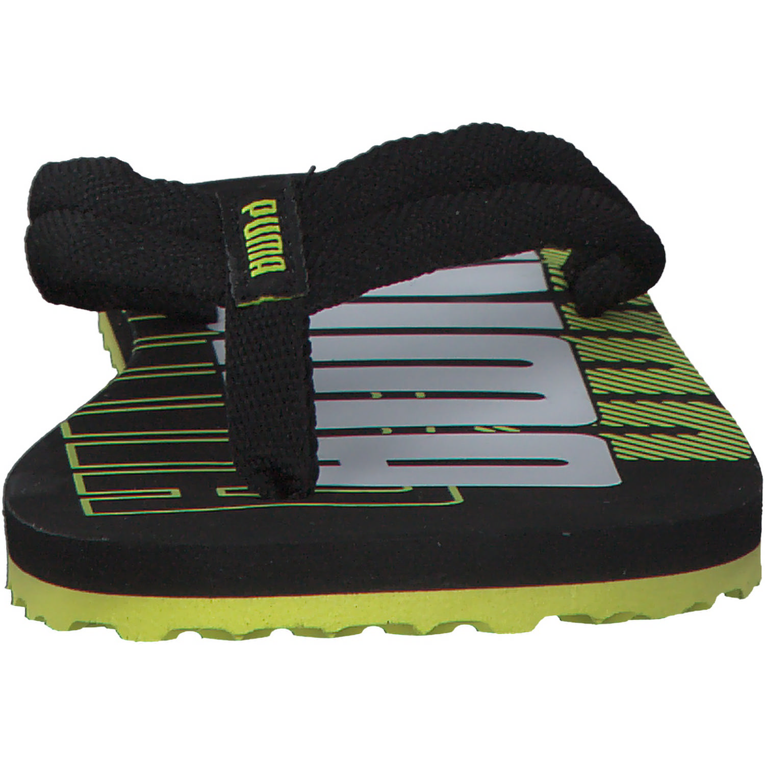 Puma Epic Flip v2 Power PS 384709, Zehentrenner, Kinder, Schwarz Gelb