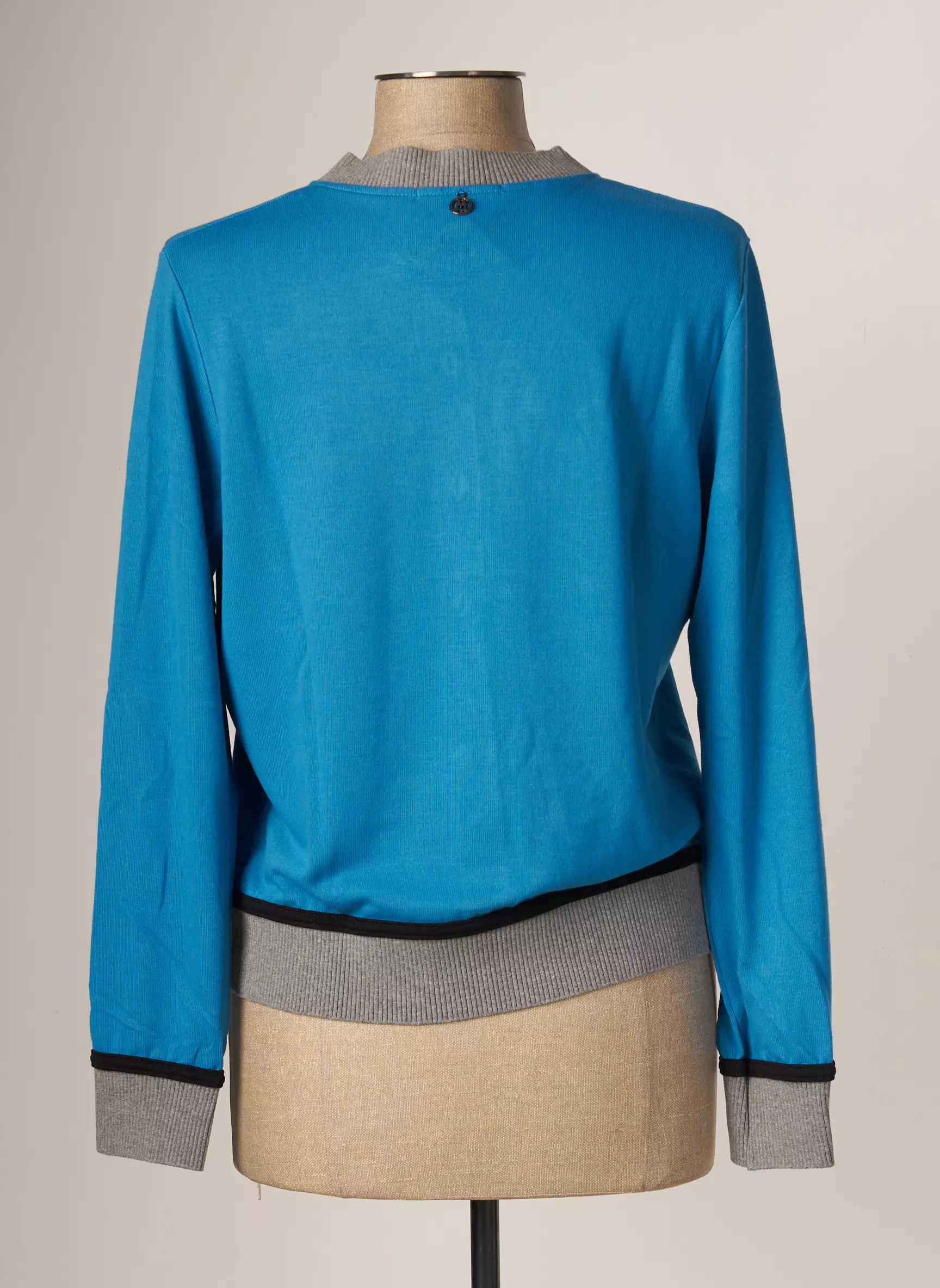 Maloka Cardigans Femme couleur bleu