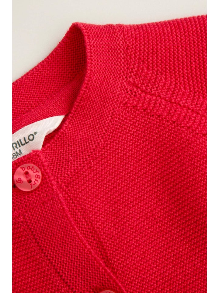 Coccodrillo Strickjacke in himbeerrot günstig kaufen