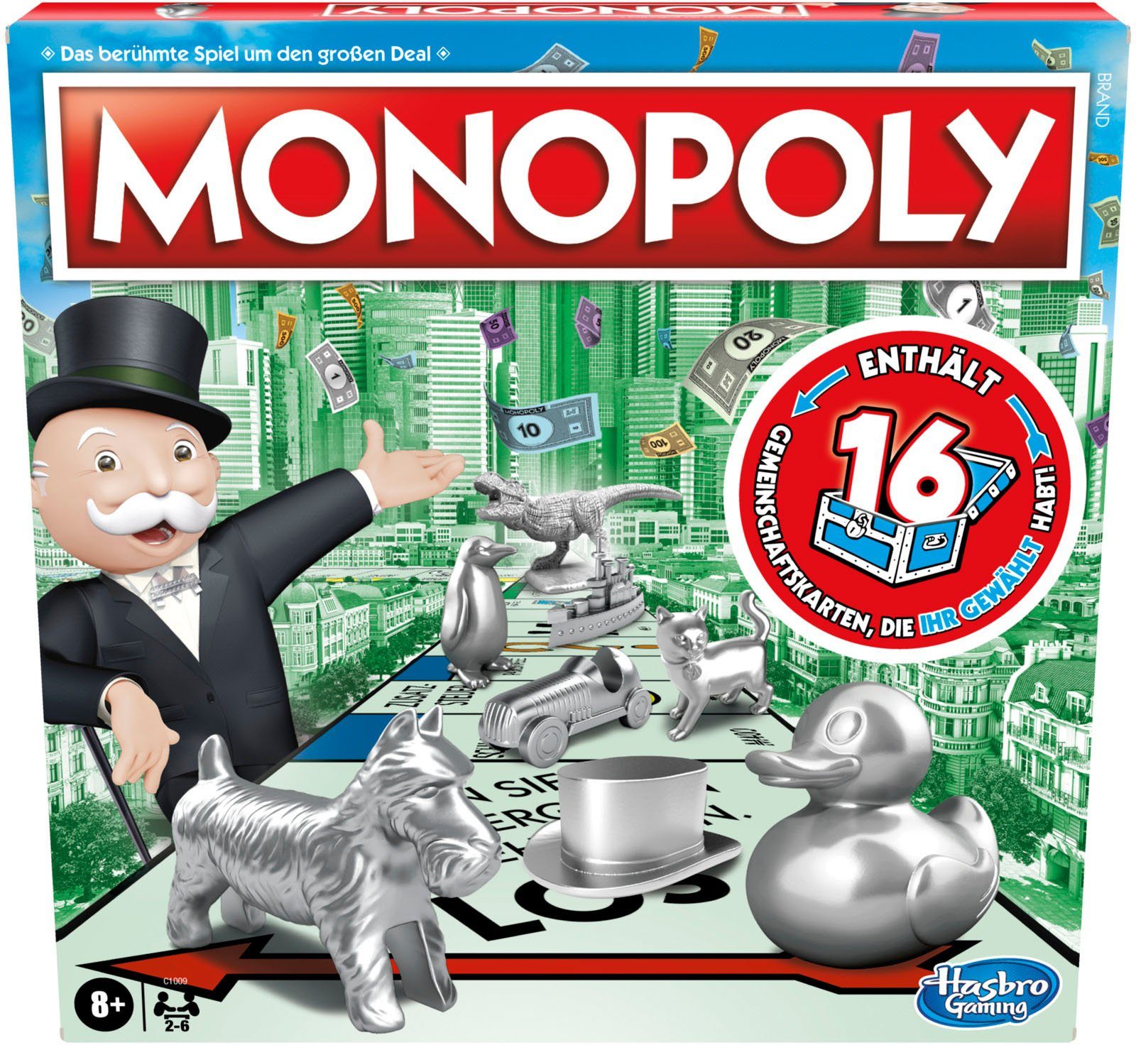 Hasbro Spiel, Monopoly Classic, Made in Europe
