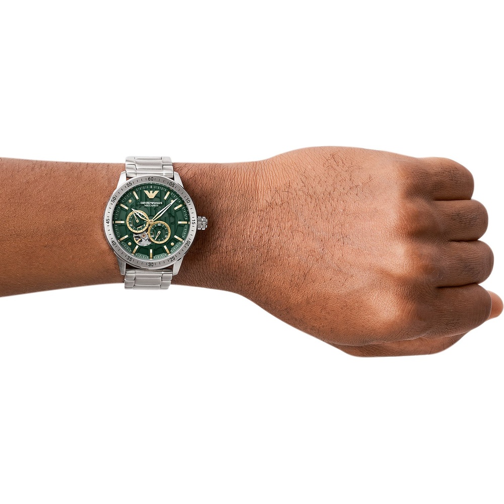 Emporio Armani Montre pour hommes Acier inoxydable Montre